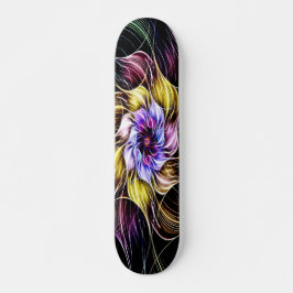 Skateboard flor fractal