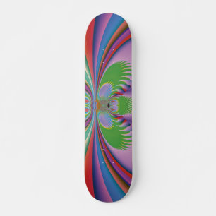 Skateboard Flor Morada