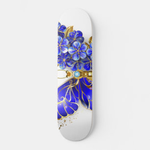 Skateboard Flor Sapphire Mariposa