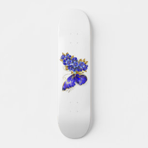 Skateboard Flor Sapphire Mariposa