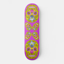 Skateboard Flor Skull 3