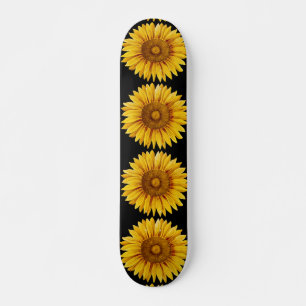 Skateboard Flor virgen feliz de girasol