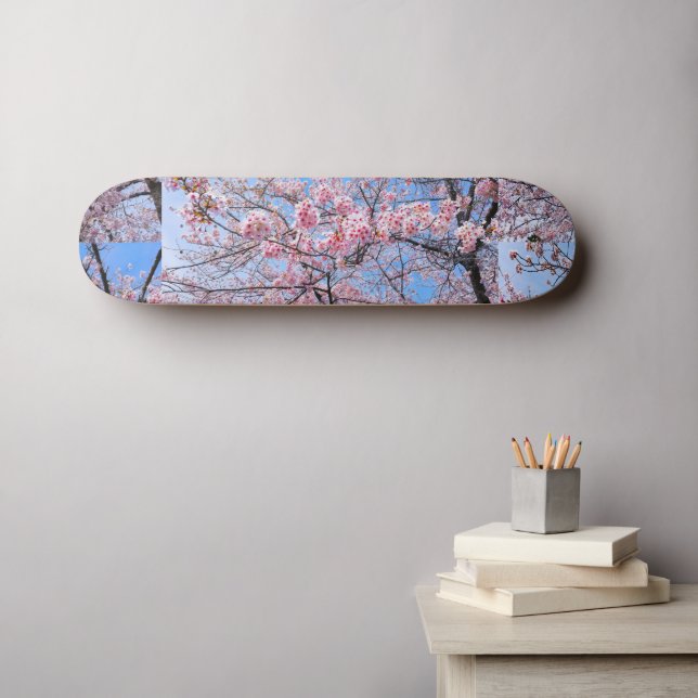 Skateboard Flora de cerezo Sakuras Oriental (Arte de pared (horz))