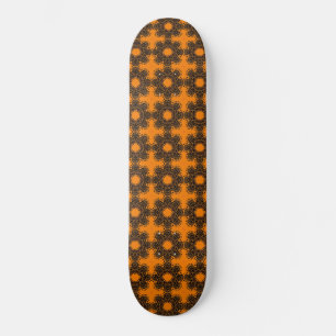 Skateboard Floral Enigma