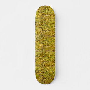 Skateboard Flores Amarillas de Gogh Deportes Caprichosos Pers