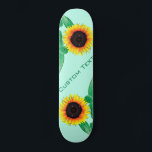 Skateboard Flores de arte - Añade tu texto / nombre -<br><div class="desc">Flores de arte - Añade tu texto / nombre / año / número / logotipo / más - Elige / agrega tus colores favoritos de fondo !</div>