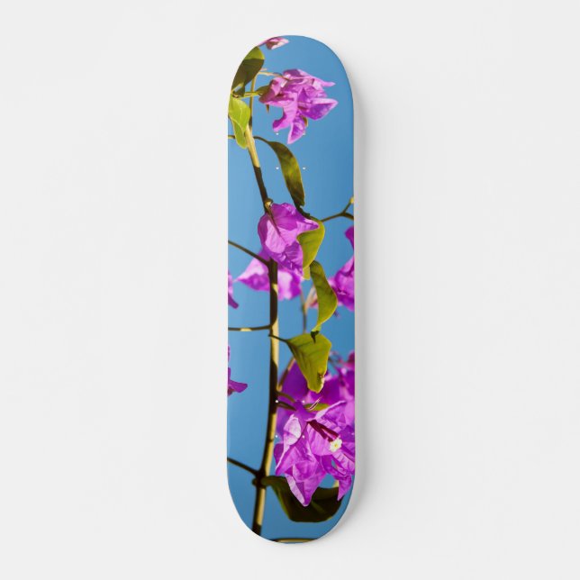 Skateboard Flores de Bougainvillea (Anverso )