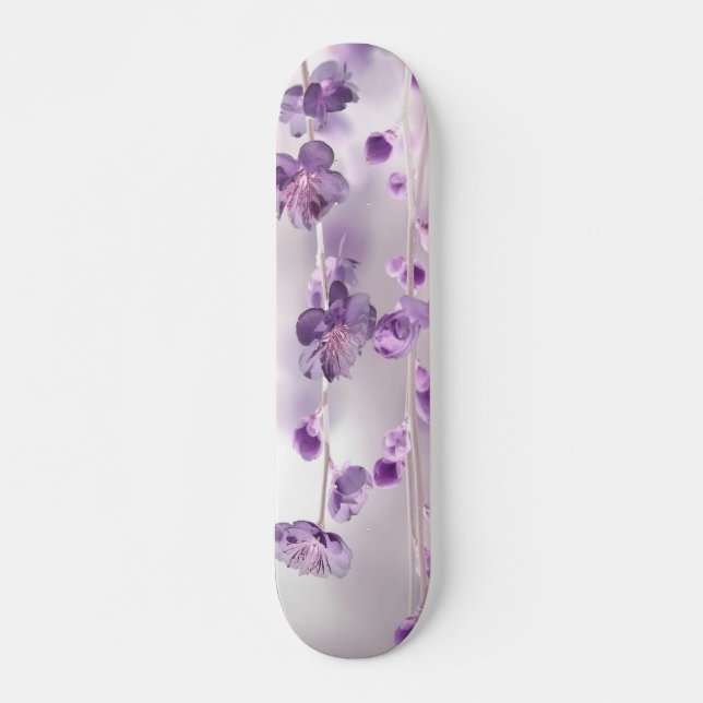 Skateboard Flores de cerezo (Anverso )