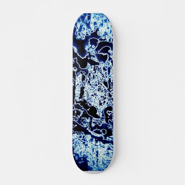 Skateboard flores de cerezo alteradas (Anverso )
