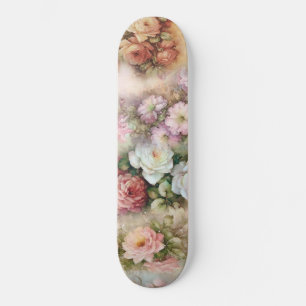 Skateboard Flores de época