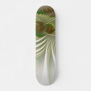 Skateboard Flores de fantasía fractal blandas y tendientes