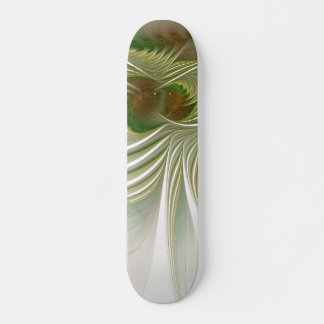 Skateboard Flores de fantasía fractal blandas y tendientes