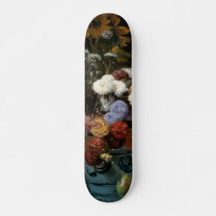 Skateboard Flores de Pierre-Auguste Renoir en una vasa (1869)