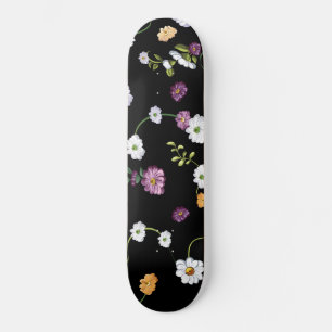 Skateboard Flores de primavera, naturaleza