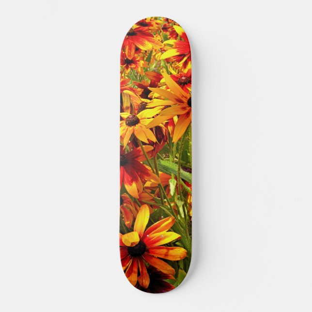 SKATEBOARD FLORES DE RUDBECKIA (Anverso)