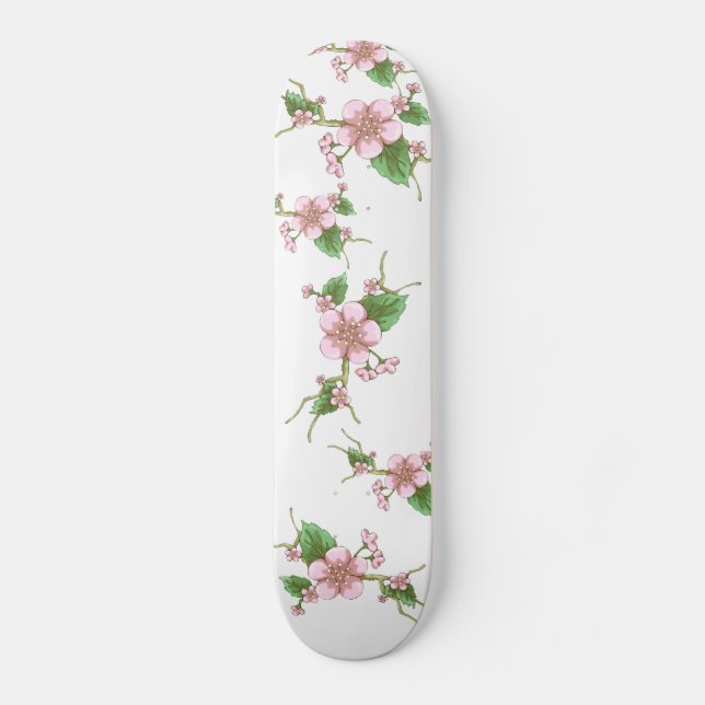 Skateboard Flores de Sakura (Anverso)