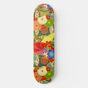 Skateboard Flores de verano