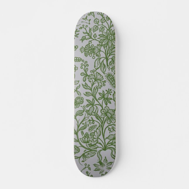 Skateboard Flores decorativas 11 (Anverso )