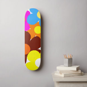 Skateboard Flores felices