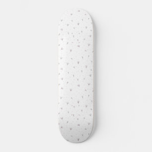 Skateboard Flores Lilac
