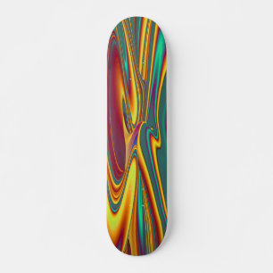 Skateboard Flores Mágicas de Primavera Verano Otoño