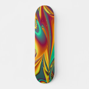Skateboard Flores Mágicas de Primavera Verano Otoño