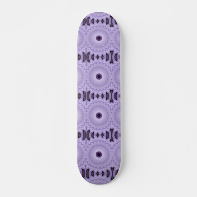 Skateboard Flores Purpura (Anverso )
