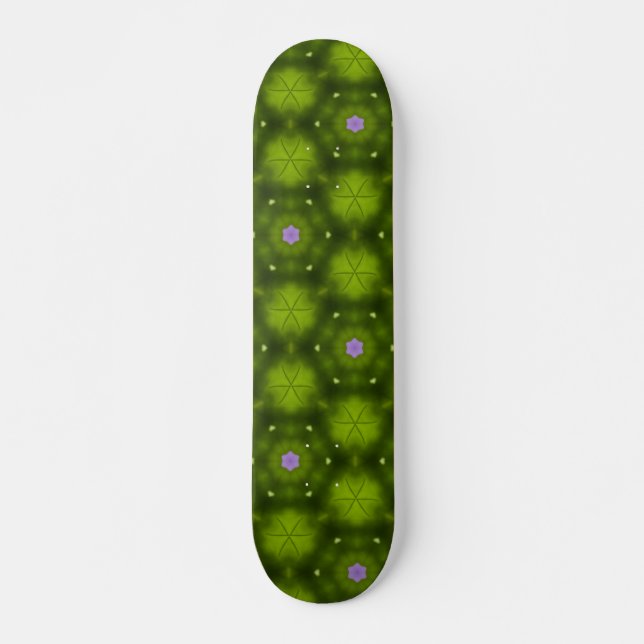 Skateboard Flores Rosas (Anverso )