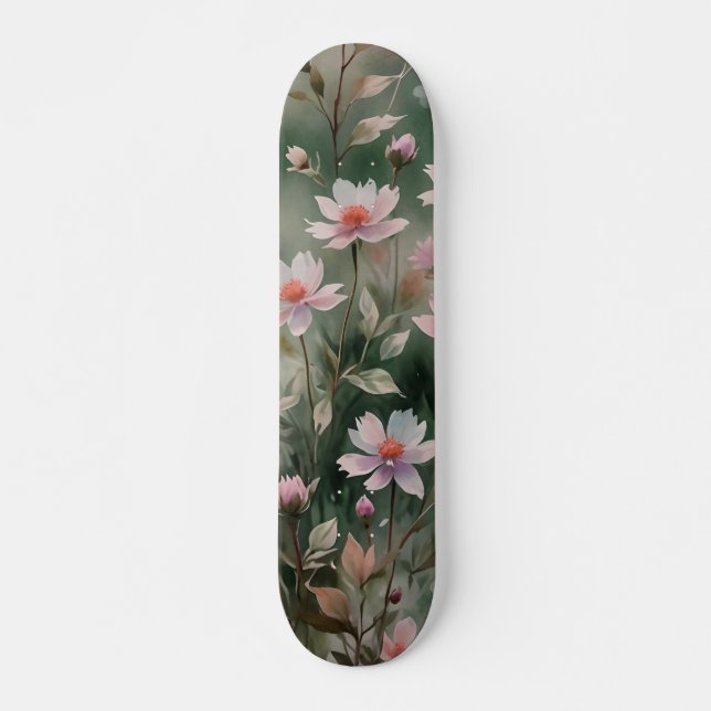 Skateboard Flores silvestres de bonito (Anverso )