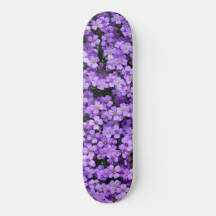 Skateboard Flores violetas - Primavera