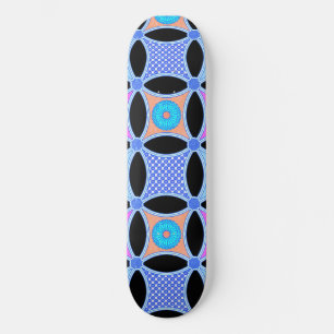 Skateboard Flores y patrones