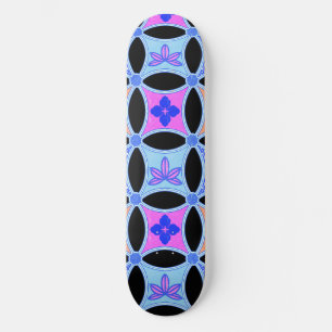 Skateboard Flores y patrones