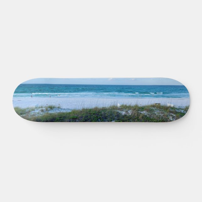 Skateboard Florida Beach Sunset Photo Beautiful Coastre (Horz)