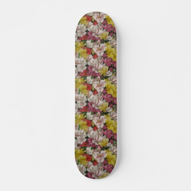 Skateboard Flower Power-Amaryllis (Anverso )
