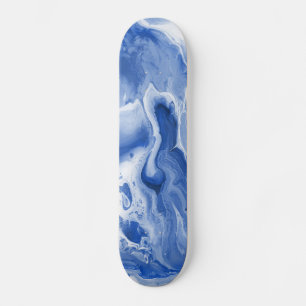 Skateboard Fluid Art Paint