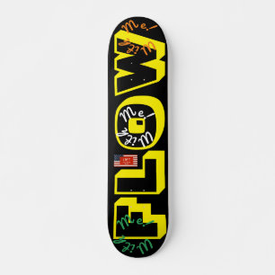 Skateboard FLUIR CONMIGO Funcionario 7 Placa de patinaje de 3