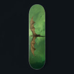 Skateboard Flying Dragon Green Nebula Galaxy Mythological<br><div class="desc">This design may be personalized by choosing the customize option to add text or make other changes. If this product has the option to transfer the design to another item, please make sure to adjust the design to fit if needed. Contact me at colorflowcreations@gmail.com if you wish to have this...</div>