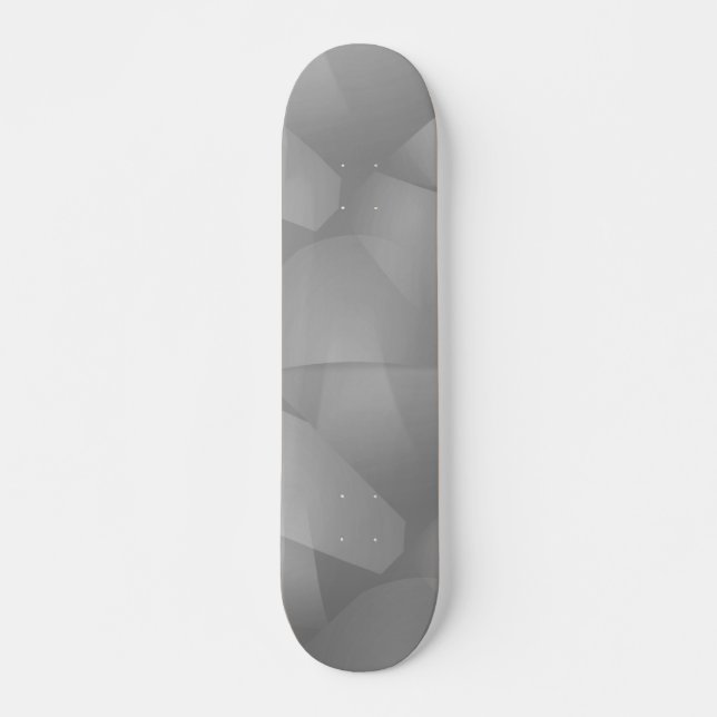 Skateboard Folletos Gris Delicados (Anverso )
