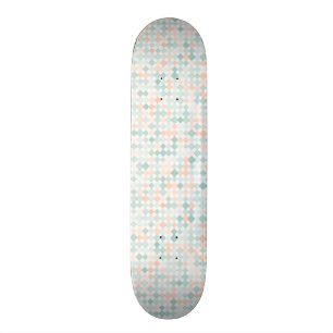 Skateboard Fondo abstracto con los pequeños puntos mezclados