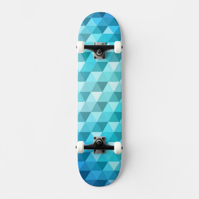 Skateboard Fondo abstracto hecho de modelo de mosaico (Anverso)