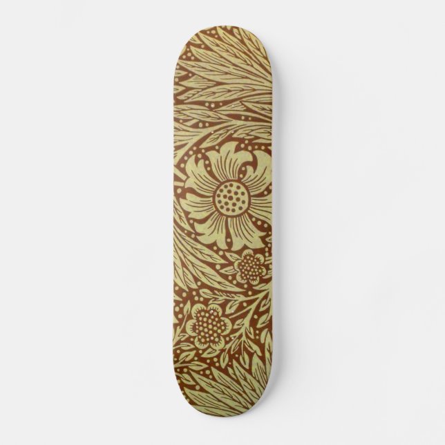 Skateboard Fondo de escritorio William Morris Marigold (Anverso)