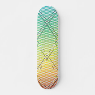 Skateboard Fondo de franjas diagonales 12