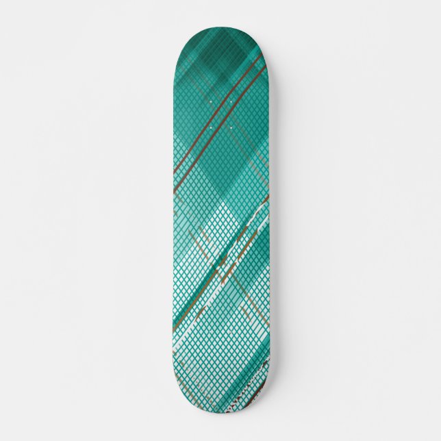 Skateboard Fondo de franjas diagonales 6 (Anverso )