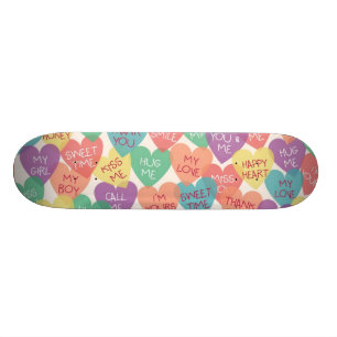Skateboard Fondo de la forma del amor