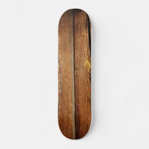 Skateboard Fondo de madera vieja
