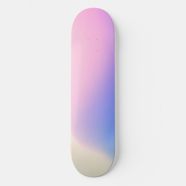 Skateboard Fondo de pantalla rosa estética pastel (Anverso)