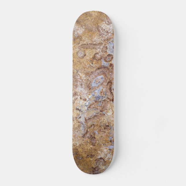 Skateboard Fondo de patrón de marmol (Anverso)