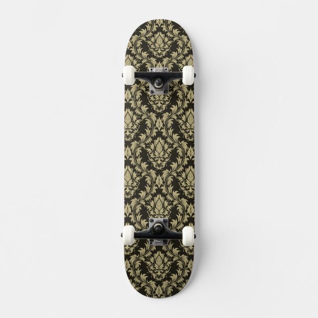 Skateboard Fondo del damasco (Anverso)