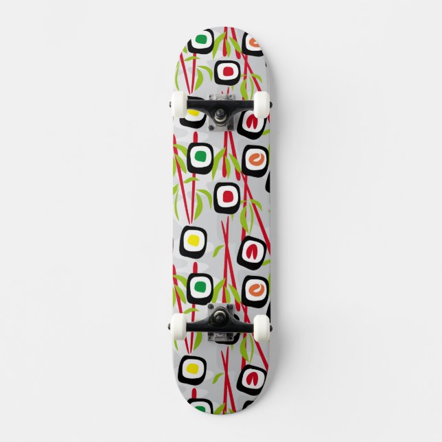 Skateboard Fondo del sushi (Anverso)