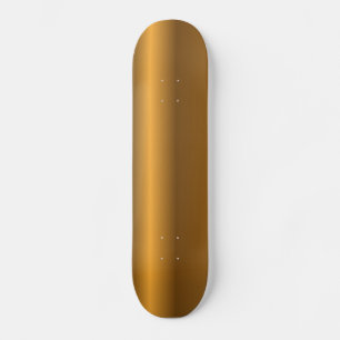 Skateboard Fondo dorado